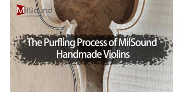 The Purfling Process of MilSound Handmade Violins